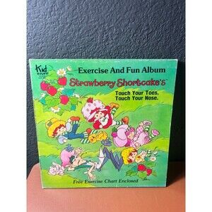 Vintage Records Strawberry Shortcake's Touch Your Toes, Touch Your Nose (Used)